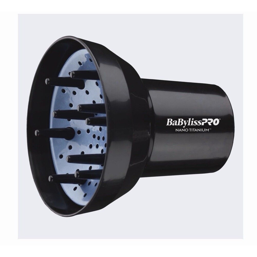 New BaBylissPRO Nano Titanium Universal Finger Diffuser Reduce Frizz Quick Style